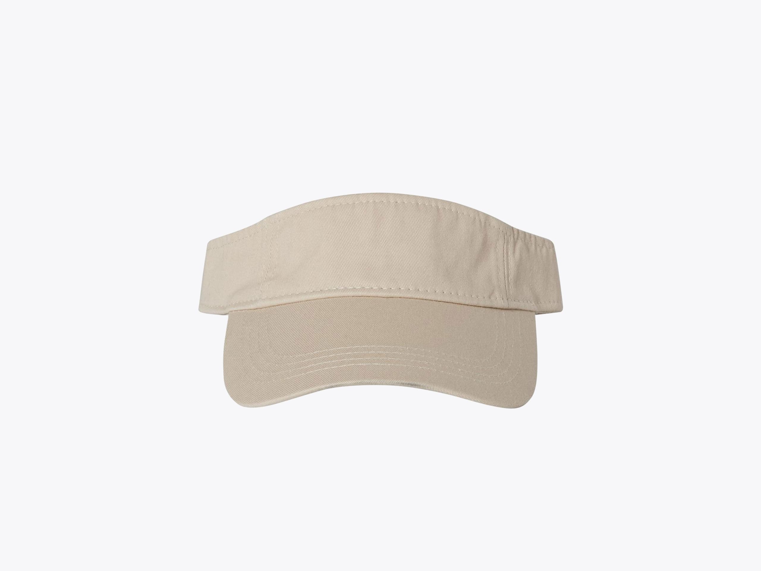 Valucap VC500 Bio-Washed Visor in Stone (size:one size fits most, view:front)